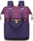 LOVEVOOK Purple Backpack Womens, 15.6 inch Laptop Rucksack Bag for Women, Waterproof Work Backpack for Teacher Nurse, Fashion School Bags with USB Port for University Travel Office Business, Purple