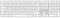 Apple Magic Keyboard mit Touch ID und Ziffernblock für Mac Modelle mit Apple Chip – Schwedisch – Weiße Tasten ​​​​​​​
