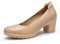 DREAM PAIRS Escarpins Femme Chaussures Habillées à Talons Classique pour Dame Mariage,Size 39W,Nu,DWUWPU2502
