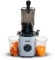 Unold 78275 Slow Juicer Sam, Entsafter mit großem Einfüllschacht und 300W Motor für Obst, Gemüse, Smoothies und Sorbets, mit 110 mm Einfüllöffnung, Leicht zu Reinigen