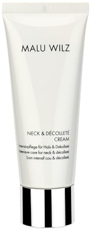 Malu Wilz Neck & Decolleté Cream 75ml I Aufpolsternde Creme für Hals und Dekolleté I Anti-Aging Pflege mit Hyaluron & Jojoba, straffend & feuchtigkeitsspendend, gegen Falten, schnell einziehend