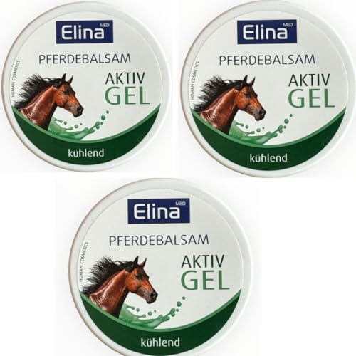 Elina Pferdebalsam Aktiv Gel 3x150 ml