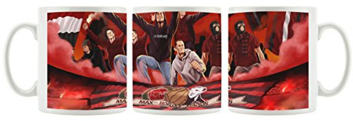 Ultras Nürnberg als Bedruckte Kaffeetasse/Teetasse aus Keramik, 300ml, weiß