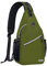 MOSISO Zaino Monospalla Sling Bag Poliestere Idrorepellente Borsa a Tracolla Il Petto Spalla Borsa Palestra All'aperto Viaggio Zaino per Uomo,Militare Verde,Medium