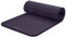 Retrospec Solana Yogamatte, 2,5 cm dick, mit Nylongurt für Damen und Herren – rutschfeste Übungsmatte für Zuhause, Yoga, Pilates, Stretching, Boden- und Fitness-Workouts – Aubergine
