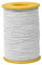 Vesaneae Hilo Elástico 0.8mm × 380m, Hilo de Perlas, Cuerda de Abalorios,Cuerda Elástica, Cuerda de Cuentas, Cable de Elaboración de Tela, Cordón Elástico para DIY Artesanías (Blanco)