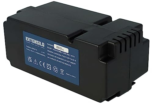 EXTENSILO Akku kompatibel mit Yard Force MR600, SA1000, SA1500, SA500 Rasenmäher Rasenroboter (2500mAh, 25,2V, Li-Ion)