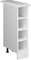 Vicco Estante de Cocina R-Line, Blanco/Blanco, 20 cm, ET Mármol