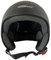 Casco Moto Demijet Nero Senza Visiera Scotland (M)