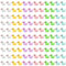 FIHODONE 120 Stück Mini Enten Bunten,Kleine Enten Resin,6 Farben Ente Minifiguren,Mini Badeenten Deko,Duck Mini Figuren für DIY Aquarium, Garten,Puppenhaus