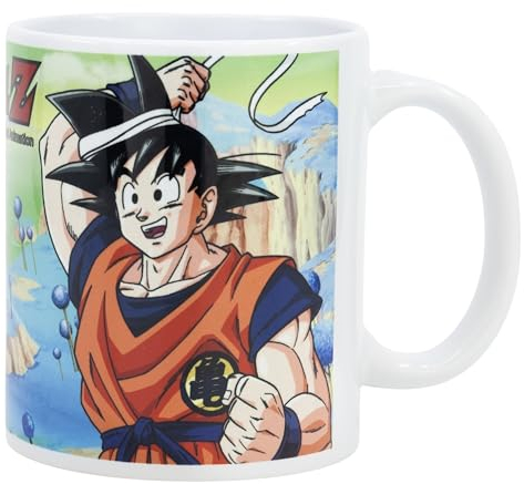 Stor Taza de cerámica de sublimación de 325 ml en caja de Dragon Ball
