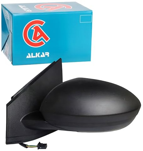 ALKAR Außenspiegel 6140207 links, Betriebsart: elektrisch, konvex | Kompatibel mit: DACIA JOGGER, LOGAN III, SANDERO III