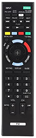 flexman DC 3V Universal LED LCD TV, RM YD103 No Programming or Set Up Required Replacement Remote Control Controller AAa Battery Powered for TV