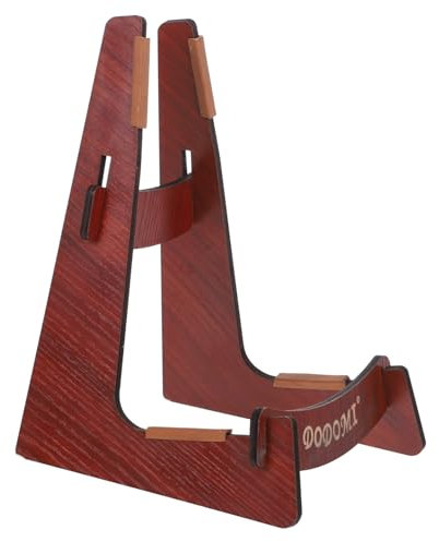 ibasenice Holz Gitarrenständer Gitarrenhalterung Gitarren-ausstellungsständer Gitarren-bodenhalterung Gitarrenzubehör Klassischer Gitarrenständer Tragbare Gitarrenstütze Für Zuhause Ukulele