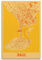 Oranges Vintage-Karten-Poster, Bali, Indonesien, dekoratives Gemälde, Leinwand-Kunstbild, 30 x 45 cm