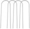 Delex Trampoline Anchor Kit Heavy Duty U Shaped ground anchor Tent Pegs Stakes, Galvanized Steel Trampoline Tie Down Kit for Soccer Goals, Garden Decoration