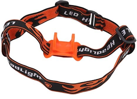 NIZUUONE Headlamp Elastic Strap Hands Headlamp Holder Strap Elastic Band for Flashlight 22 to 32mm Diameter