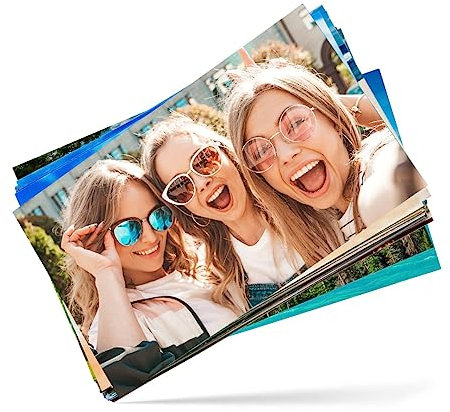 Personalisierbarer Fotodruck | Fotodruck im Format 10x15 cm | Set mit 20 Fotos | Wahlweise matt oder glänzend, mit oder ohne weißen Rand