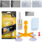 QEEROYO Windscreen Repair Kit, Car Windscreen Crack Repair Kit, Cracked Glass Repair Kit, Windscreen Scratch Repair Kit, for Fix Windscreen Glass Cracks Scratch Chips Nicks Wind Screen Window