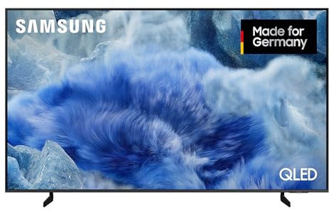 SAMSUNG QLED Q8F 4K 85 Zoll (214 cm) UHD Fernseher, Q4 AI Prozessor, Quantum Dot für Reale Farben, AirSlim Design, 4K Upscaling, Gaming Hub, Kostenlose Inhalte, Samsung Vision AI Smart TV