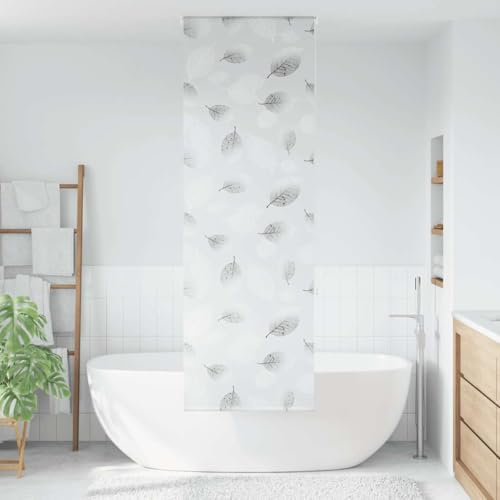 Cortina de ducha enrollable para ventana, 70 x 240 cm, material PEVA, impermeable, fácil de limpiar, perfecta para baño y cocina