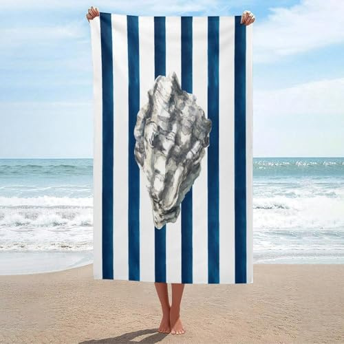 Strandtuch, sandfrei, Mikrofaser, groß, vielseitig einsetzbar, saugfähig, für Badezimmer, Pool, 130 x 80 cm