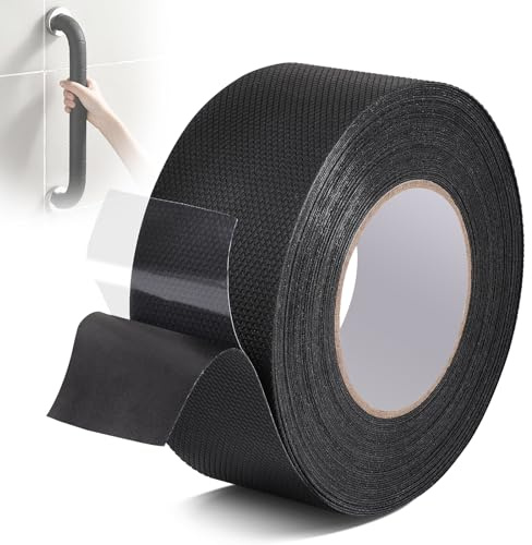efuturetime Griffband Gummi 5cm × 10m Antirutsch Selbstklebend Wasserdicht | Weiches Klebeband, Grip Tape für Maus, Gamecontroller, Werkzeuge, Handläufe, Fahrradlenker und Fitness