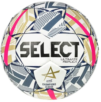 Select Ultimate Replica EHF Champions League v26 White Blue