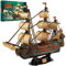 CubicFun 843659803 Boot San Felipe 1960, Spanisches Schiff, 3D-Puzzle, Modellbausatz für Erwachsene und Kinder, 248 Stück, 240 min Montage, Le