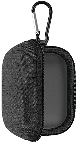 Geekria Shield Earbuds Case Compatible with Soundcore by Anker P40i P30i C30i Liberty 4 True Wireless Earbuds, Replacement Protective Hard Shell Travel Carrying Bag (Dark Grey)