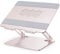GOKEDA Laptop Stand, Ergonomic Aluminium Alloy Computer Stand for desk, Multi-Angle Adjustable Laptop Riser with Heat-Vent Compatible for Macbook Air/Pro, Dell, HP, Lenovo, More 10-15.6 Laptops