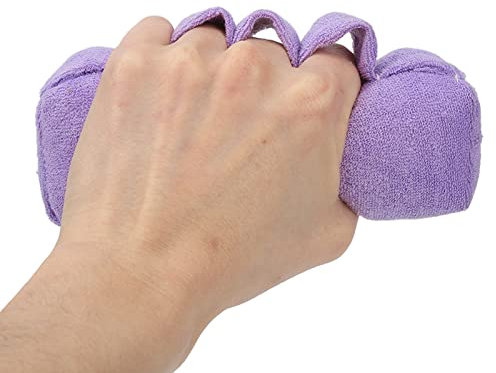 Finger Contracture Grip,ANGGREK Finger Contracture Grips Cushion Elderly Finger Separator Splitter Palm Protector for Hand