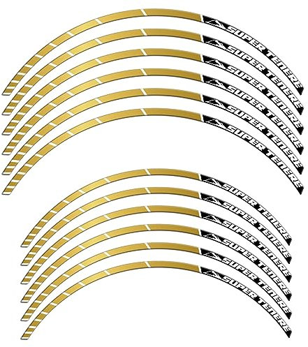 IRIDEA DESIGN adesivi cerchi moto oro opaco compatibile con YAMAHA XT ZE SUPER TENERE 1200 2010-2022