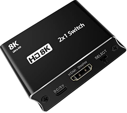 WANSUPYIN Adaptateur HDMI 8K 1080p 2 en 1 sortie 2023 HDMI haute vitesse pour Xbox pour PS5 Accessoire