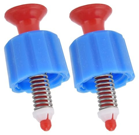 2 Pack Garden Pressure Release Valve Qiter Pressure Relief Valve Air Compressor Pressure Relief Valve Safety Release Valves for 3L 5L 8L Backpack Sprayer