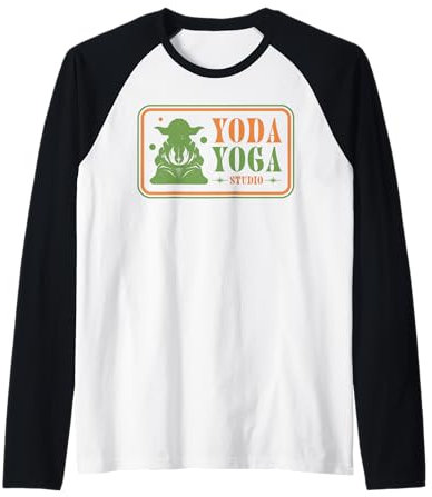 Star Wars Yoda Yoga Raglan