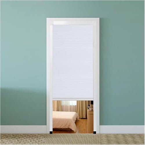 Faltbare Schiebetür, Innenfalttüren, Ziehharmonikatür, Raumteiler, Verdunkelungstür,Ohne Bohren,Falttüren Für Den Kleiderschrank, Küche, Badezimmer,White-35x80in(89x203cm)