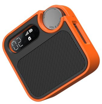 Custodia per Xiaomi Sports Walkie Talkie, Custodia protettiva in silicone, copertura antigraffio per radio Walkie Talkie bidirezionale (Nero)