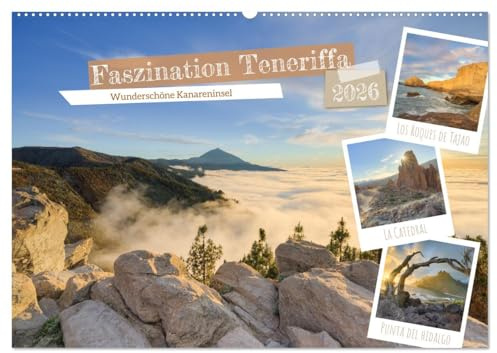 Faszination Teneriffa (Wandkalender 2026 DIN A2 quer), CALVENDO Monatskalender: Entdecken Sie die atemberaubende Schönheit Teneriffas (CALVENDO Natur)