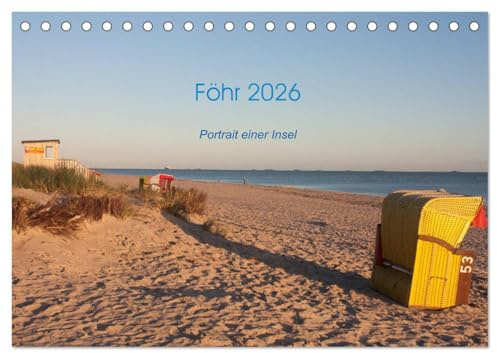 Föhr 2026. Porträt einer Insel (Tischkalender 2026 DIN A5 quer), CALVENDO Monatskalender: Die Nordseeinsel Föhr, porträtiert in zwölf Monaten (CALVENDO Orte)