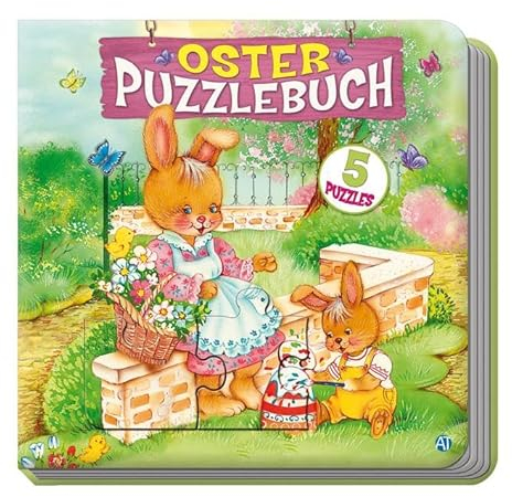 Oster-Puzzlebuch: Mit 5 Puzzles
