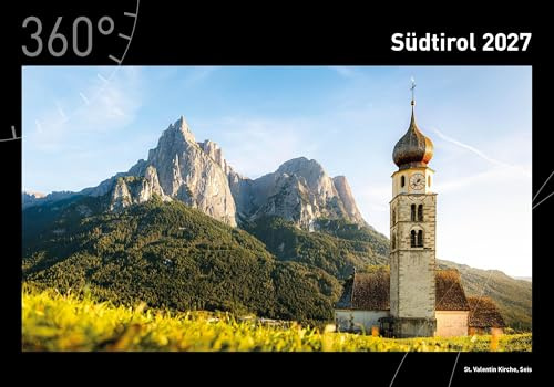 Südtirol Premiumkalender 2027 (360° Premiumkalender 2027: Format 50 x 35 cm)
