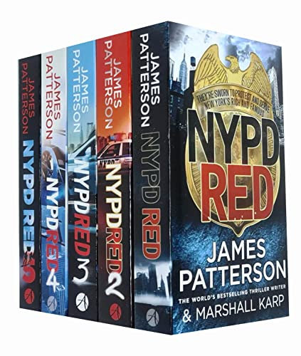 James Patterson NYPD Red Collection 5 Books Set (Book 1-6)