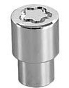McGard 21156 Chrome Regular Shank Wheel Locks (M12 x 1.5 Thread Size) - Set of 4