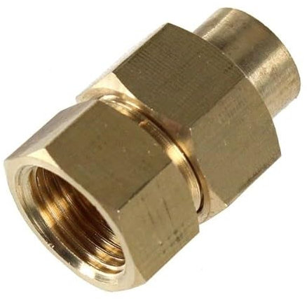 Arcanaute - Raccord laiton à souder - Raccord union 3 pièces 340 GCU femelle 11/4 (33/42) - Tube Cuivre Ø28 - Arcanaute