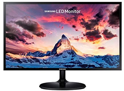 Samsung S24F350FH Monitor 24 Full HD, 1920 x 1080, 60 Hz, 5 ms, D-Sub, HDMI, Pannello PLS, Nero