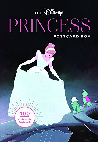 Chronicle Books 29119789 Disney Princess Postcard Box: 100 Collectible Postcards (Disney Art Stationery, Disney Lover), mehrfarbig