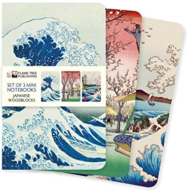 Japanese Woodblock Mini Notebook Collection