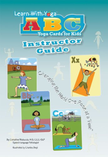 Learn With Yoga ABC Cards For Kids Instructor Guide