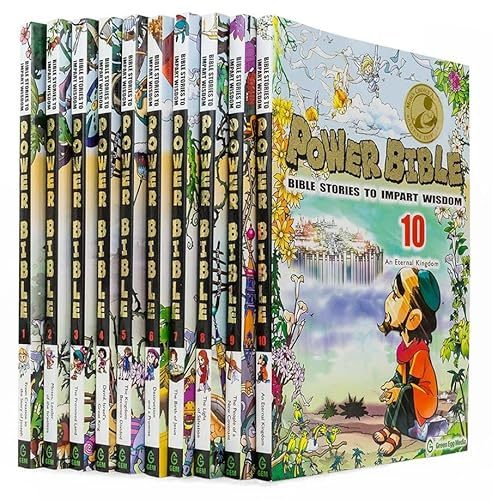 Power Bible: Bible Stories to Impart Wisdom Complete Set (10 Books)